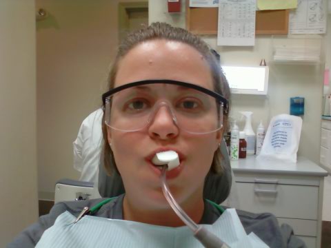 47/365 Jo at dentist
