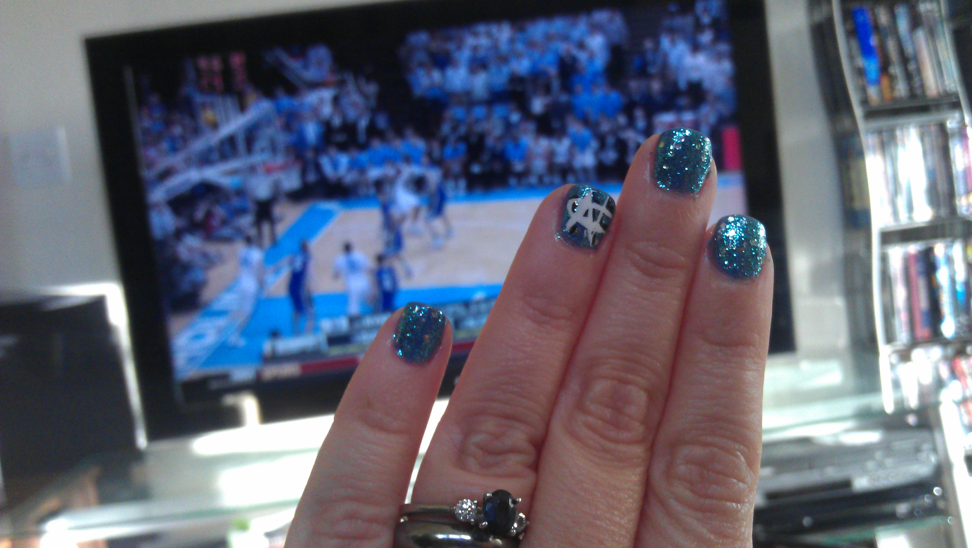 2/8/2012 watching the UNC-Dook game