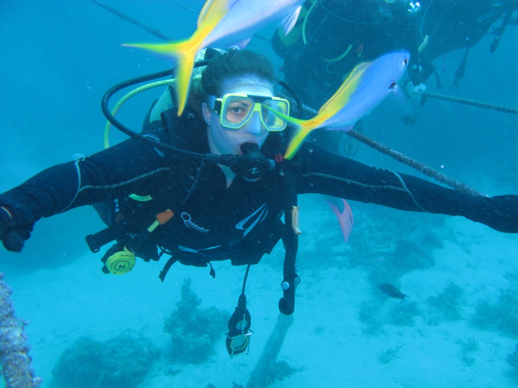 Australia first time diving 