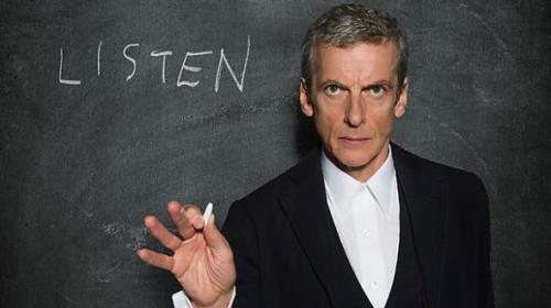 Capaldi Doctor Who Listen
