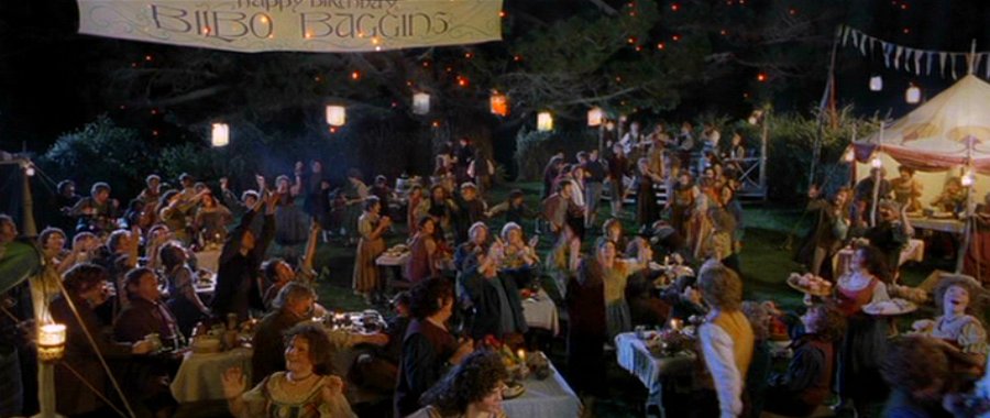 hobbit day, Bilbo's birthday party